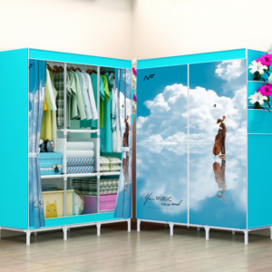 Armoire en tissu de grande capacité 125x 45 x 170 cm