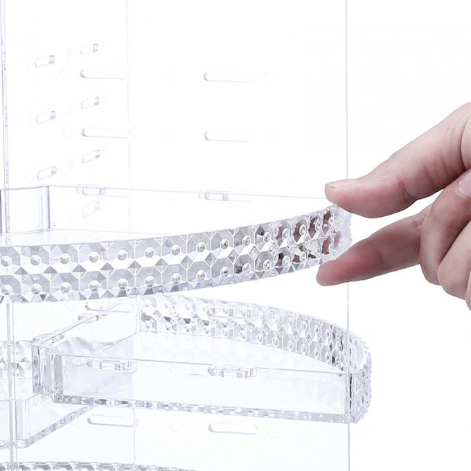 Organisateur 360 Rotation organisateur cosmétique – Image 2