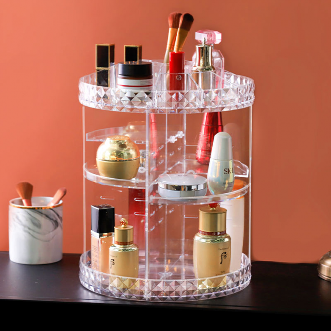 Organisateur 360 Rotation organisateur cosmétique – Image 3