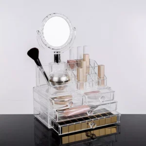 Rangement Maquillage avec miroir